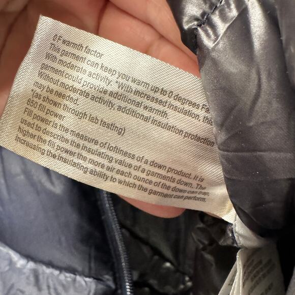 Andrew Marc Coat Womens XXL Blue Packable Lightweight Premium Down Puffer Jacket - Picture 9 of 10